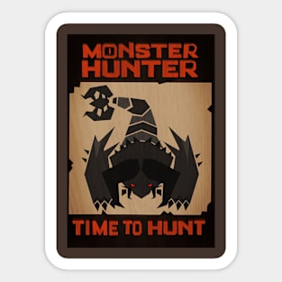 Monster Hunter: Wanted poster Sticker